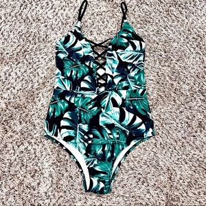 Floral One Piece Swimsuit